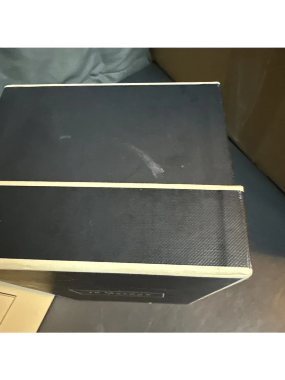 Jo Malone London EMPTY Gift Boxes Black Box 9”Lx5”Wx4”H Ivory Box 9”Lx8”Wx3.5”H